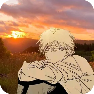 Telegram sticker 🌌 [Denji]