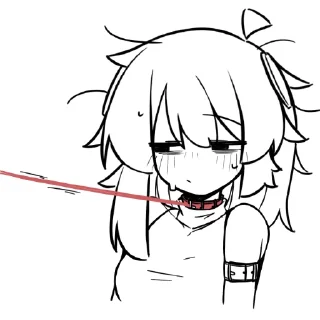 Telegram sticker 😏 Двух хвостый пак