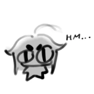 Telegram sticker 🤨 smol okichuuu