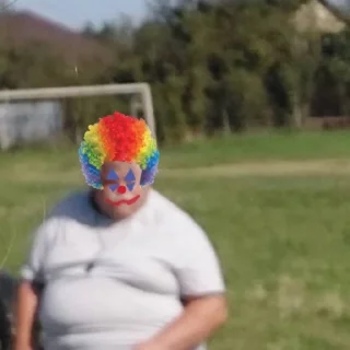 Telegram sticker 🤡 дикий матрас