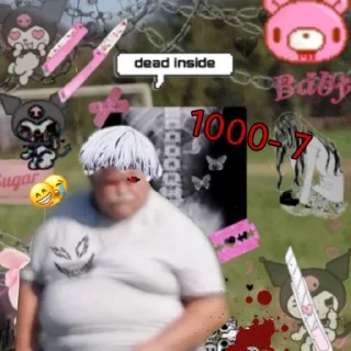 Video sticker 💀 дикий матрас