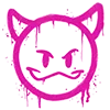Sticker 😈 Graffiti by Any @Murashkie_Emoji