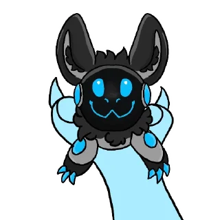 Sticker 💙 Protobeans by @DragonLova