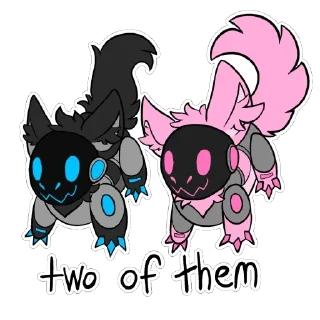 Телеграм стикер 💙 Protobeans by @DragonLova