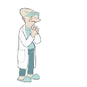 Телеграм стикер 😎 FUTURAMA