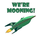 Телеграм стикер 🚀 FUTURAMA