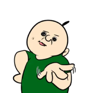 Telegram sticker ⭐ 삐빠라삐빠뽀빵빵이 @moe_sticker_bot