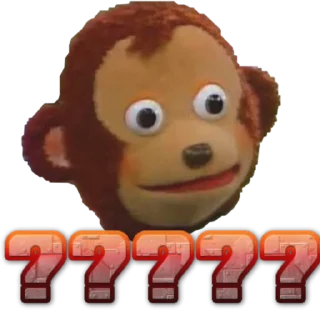 Telegram sticker ❓ Monkeys- @sepajus