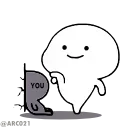 Telegram sticker 👊 Silver
