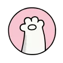 Telegram sticker 🐾 Silver