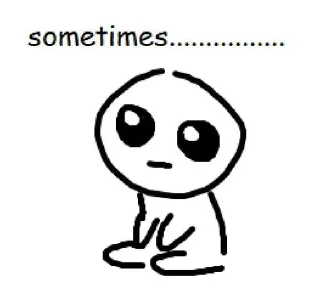 Телеграм стикер 🤔 Autism Creature (yippee)