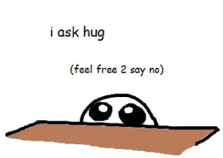 Телеграм стикер 🫂 Autism Creature (yippee)