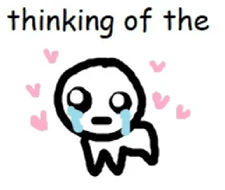 Телеграм стикер 🥹 Autism Creature (yippee)