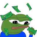 Sticker 💸 PePe The FroG | @PrO_MoSi