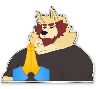 Sticker 🙏 Nashiro by mafekoba