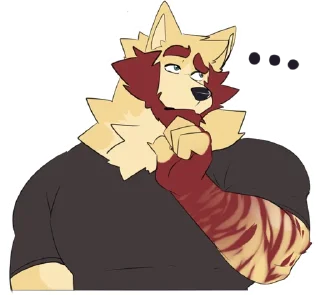 Telegram sticker 🤨 Nashiro by mafekoba