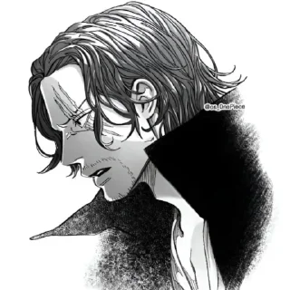 Telegram sticker 🥶 Shanks jpt` @Nerd_home