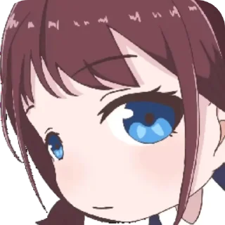 Telegram sticker 🧐 井芹仁菜@muzimi2