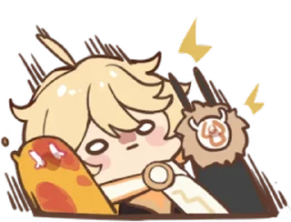 Video sticker 😨 @gensh_stickers :: @fStikBot