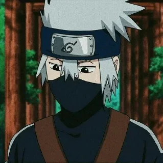 Telegram sticker 🔥 - 𝐽𝑂𝐼𝑁 : @AHMSHY . Kakashi