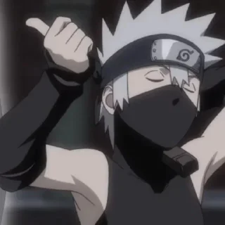 Telegram sticker 🔥 - 𝐽𝑂𝐼𝑁 : @AHMSHY . Kakashi