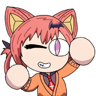 Sticker 😉 НЬЯГА! | @nyaga69