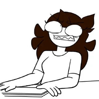 Телеграм стикер 😡 Jaiden Animations