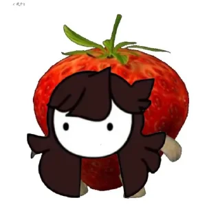 Телеграм стикер 🥰 Jaiden Animations