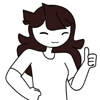 Sticker 🤣 Jaiden Animations