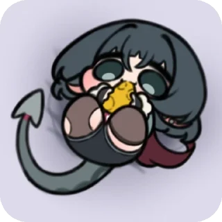 Telegram stiker 😋 Jane Doe pack N°1