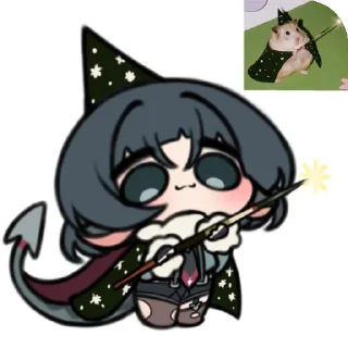 Telegram stiker 🐭 Jane Doe pack N°1