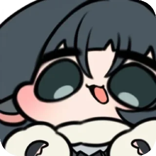 Telegram stiker 😮 Jane Doe pack N°1