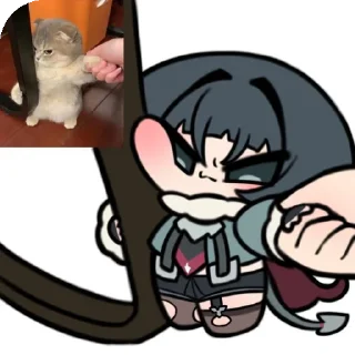 Video sticker 🐱 Jane Doe pack N°1