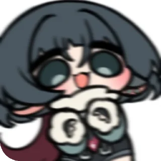 Telegram stiker 😧 Jane Doe pack N°1