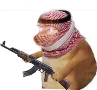 Telegram sticker ⚔️ چلب عضه الوكت