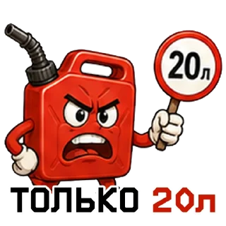 Telegram sticker 😱 БЕНЗИН⛽️ в @STICK17