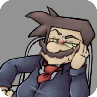 Telegram sticker 🚬 -𝗗𝗶𝗰𝘁𝗮𝘁𝗼𝗿 𝗠𝗮𝗿𝗶𝗼.🚬💵:: @Dark_eye0
