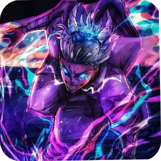 Телеграм стикер ⚡ Kashimo hajime
