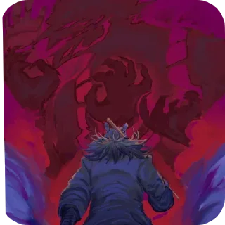 Телеграм стикер ⚡ Kashimo hajime