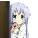 Video sticker 😶 "Ayaka" chino kafuu @Nekosticker