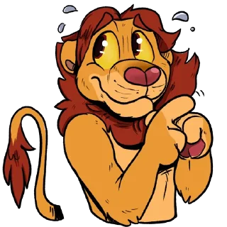 Telegram stiker 😅 Simba