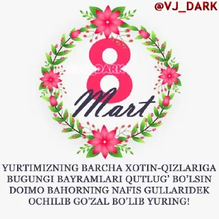 Video sticker 🌸 So'zlar by @VJ_DARK)