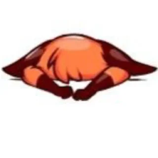 Telegram sticker 😮‍💨 Лисята