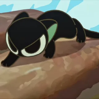 Video sticker 🐈‍⬛ The Legend of Hei - @TodorokiShouto