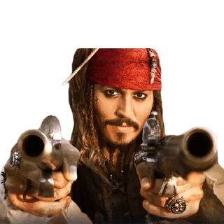 Telegram sticker 🤣 Jack Sparrow
