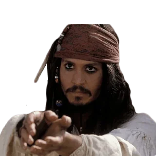 Telegram sticker 🤣 Jack Sparrow