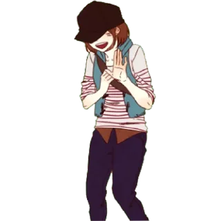 Sticker 🖤 Ms.ChiliFlakes @Otakuzdream