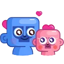 Телеграм стикер 🥰 Movin’ Monkey