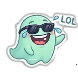 Telegram sticker 😎 fantasmitas anonimos