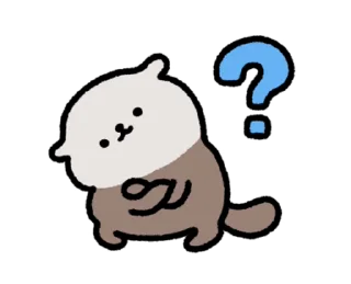 Video sticker ⭐ cute seaotter move @moe_sticker_bot
